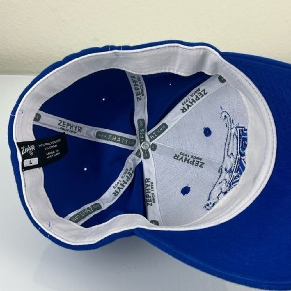 Zephyr BYU Cougars Fitted Hat, Sz Lg - Picture 9 of 12